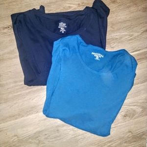 2 J Crew tees Sz. 3X